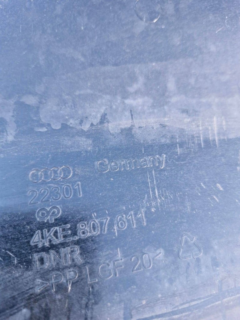 фото №8, Захист pod бампер передній перед audi e-tron 4ke807611