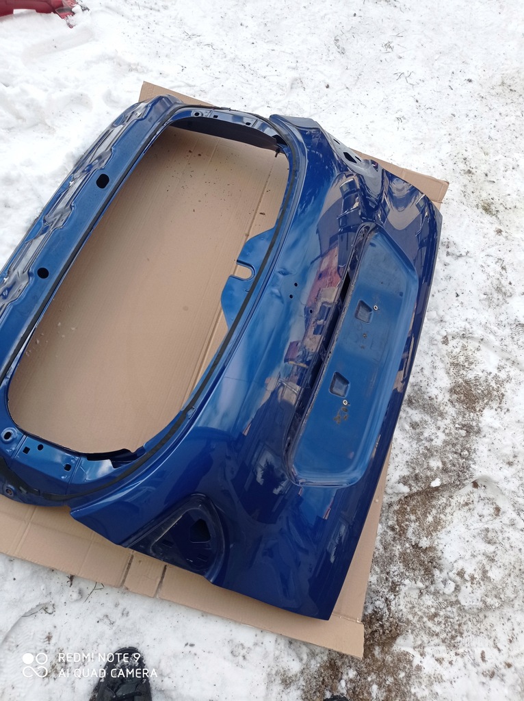 фото №5, Крышка багажника задняя багажника renault captur w цвет