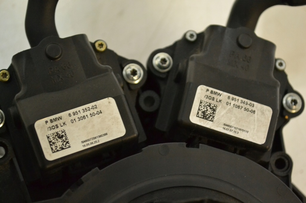 фото №9, Перемикач комбінований стрічка керма перемикачі bmw e60 lift 07-10 9170226