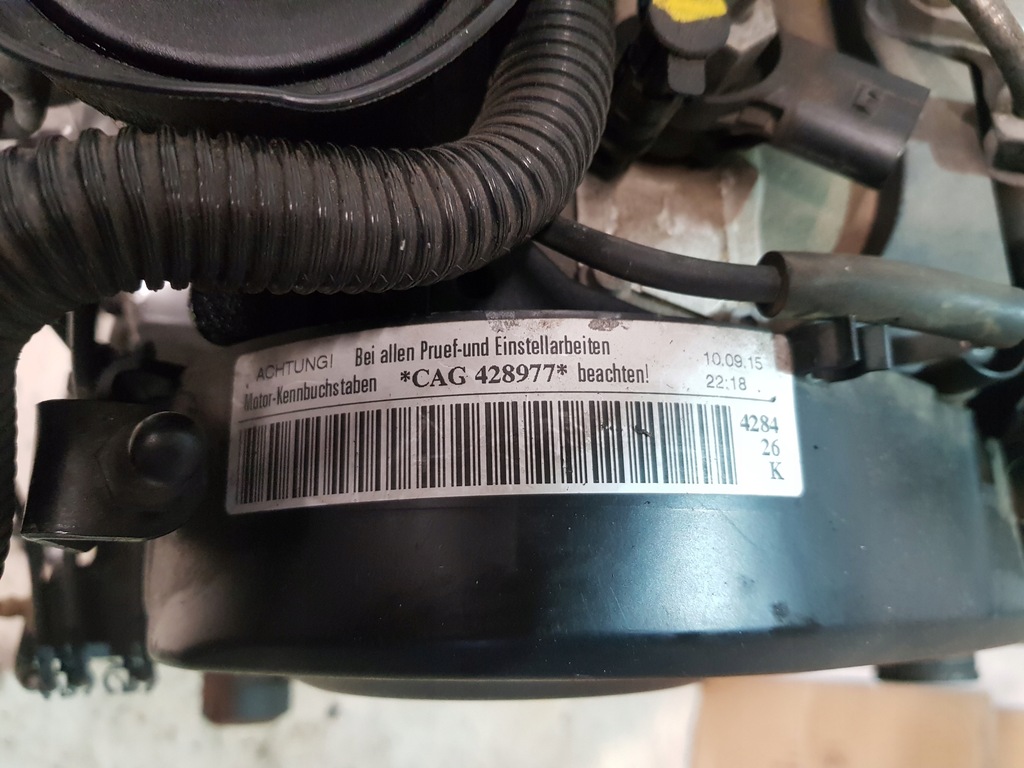 фото №9, Двигун kompletny caga cag seat exeo audi a4 b8 q5 2.0 tdi 143km