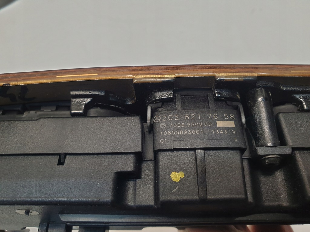 фото №6, Панель рамка радио mercedes-benz w203 a2036804639