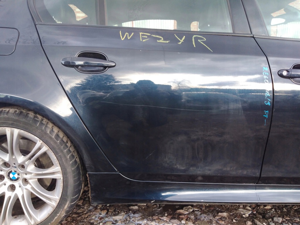 фото №1, Дверь правое задние bmw e60 416 carbonschwarz