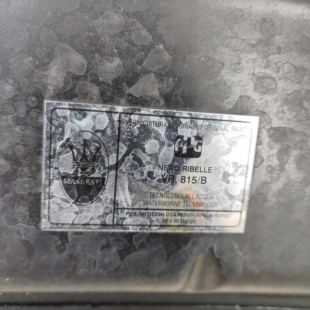 Maserati ghibli 2019 кришка передня / капот двигуна Зі Шроту