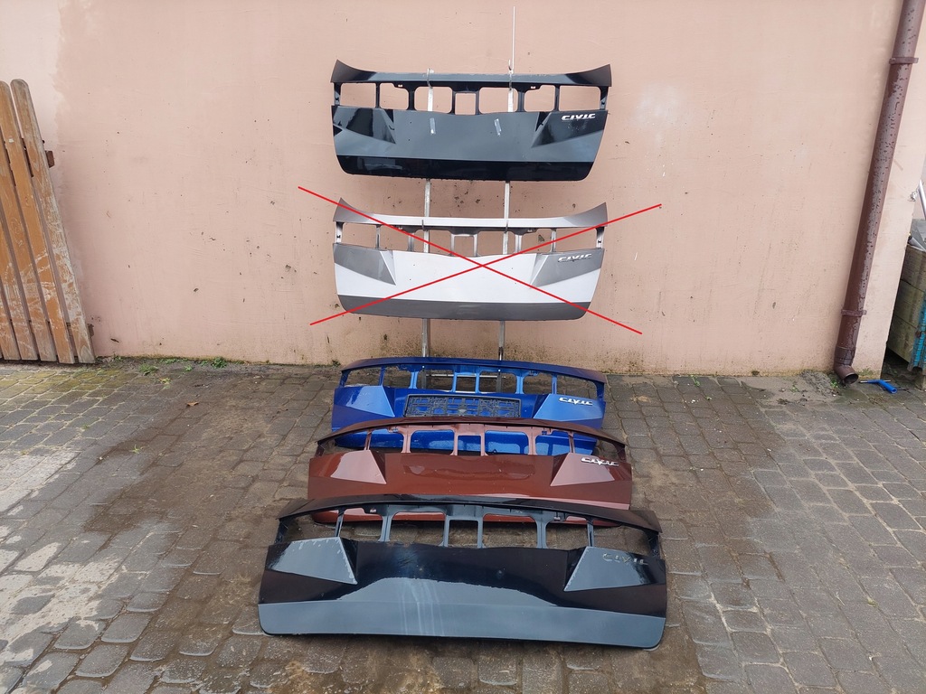 фото №1, Honda civic viii 8 2006- bleda накладка крышки задняя крышки багажника rzgów łód