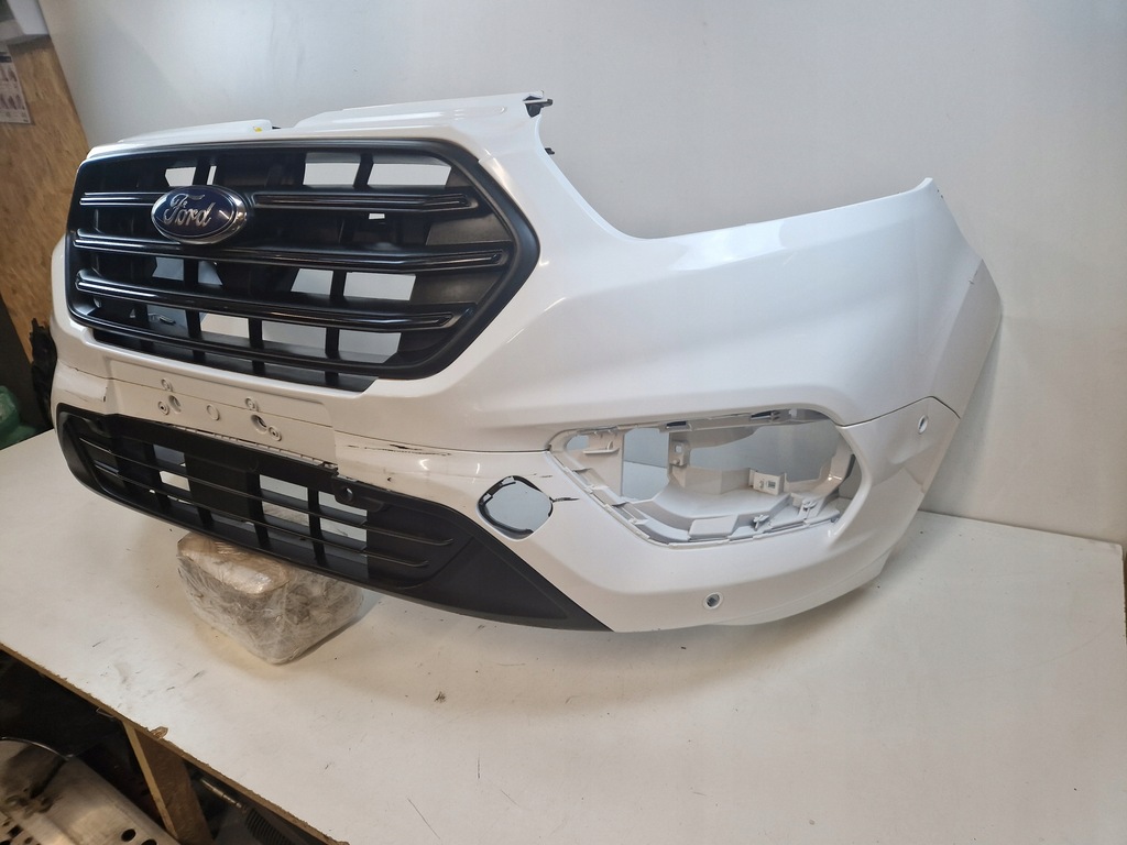 фото №13, Ford transit custom бампер передний перед решётка радиатора