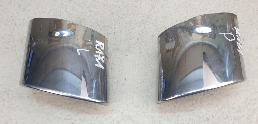 фото №6, Mercedes slk r171 левая наконечник выхлоп хром oryg