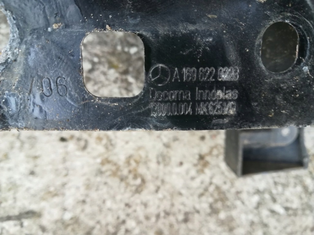 фото №6, Mercedes-benz оригінальний номер a1696220228 підсилювач поперечина