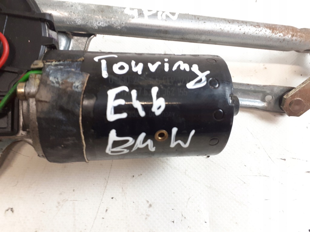 фото №4, Механізм двірник перед bmw e46 touring 4 pin