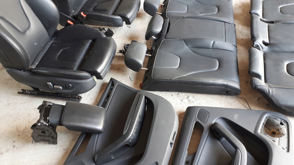 фото №7, S4 b8 a4 lift сиденья заднее сиденье кожа подогрев ковши