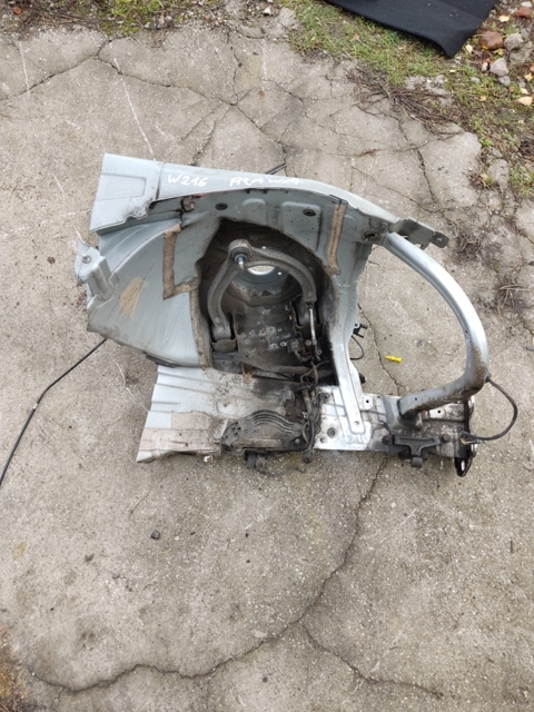 фото №6, Чверть лонжерон перед mercedes w216 cl ліва