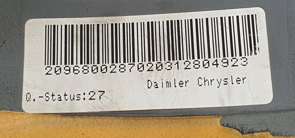 фото №9, Приборная панель приборная консоль подушка безопасности mercedes w209 eu