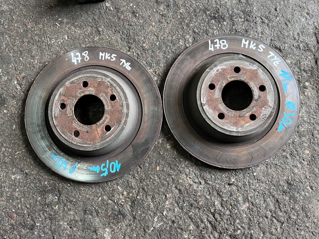 фото №1, 478 ford mondeo mk5 диск гальмівні диски гальмівні задня