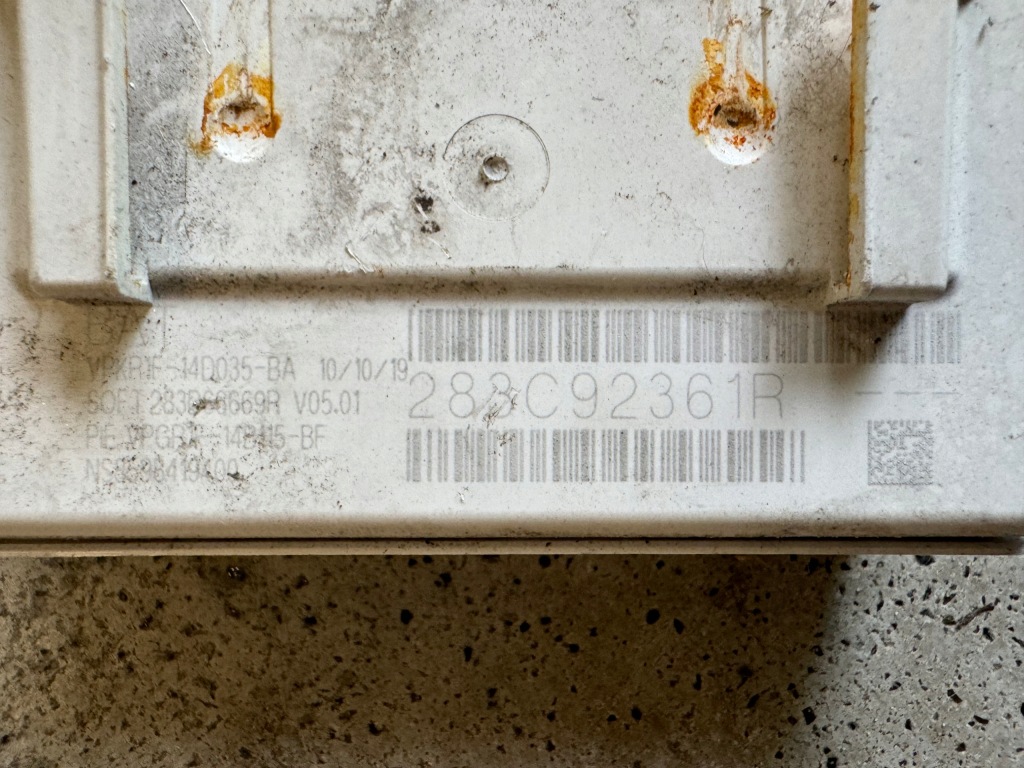 фото №2, Модуль блок управления 283c92361r renault master iv 4