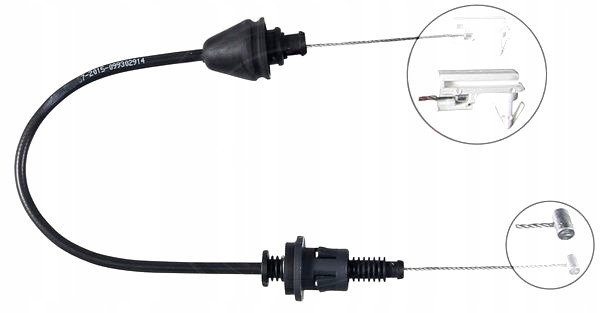 фото №1, Трос газу renault kangoo 05- 8200700587 -oe