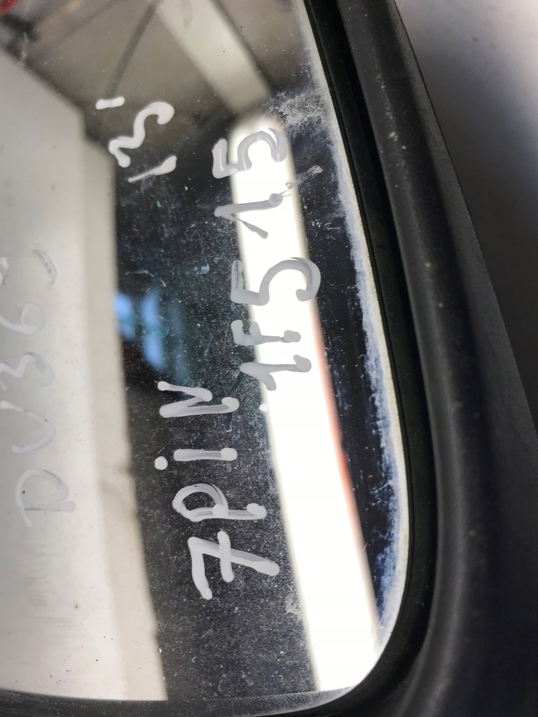 фото №11, Дзеркало праве renault scenic iii 3 7 pin europa dv369 білий lift 2013r