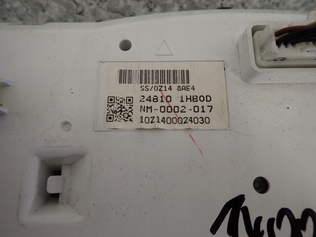 фото №8, Nissan micra k13 1.2i автоматическая коробка передач 10- приборы счетчик