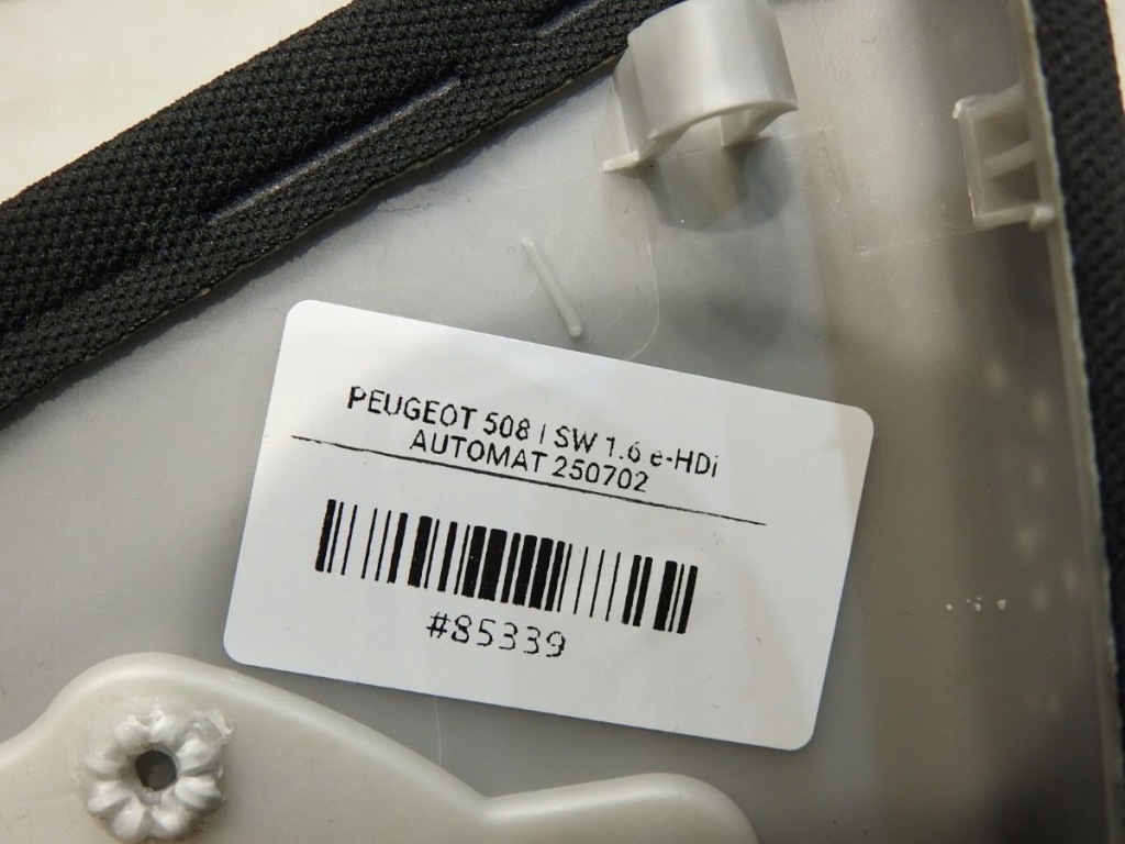 фото №4, Захист стійка b ліва peugeot 508 i sw 9686334977