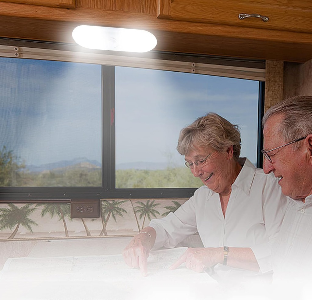 фото №2, Лампа led потолочная освещение do прицепа kampera