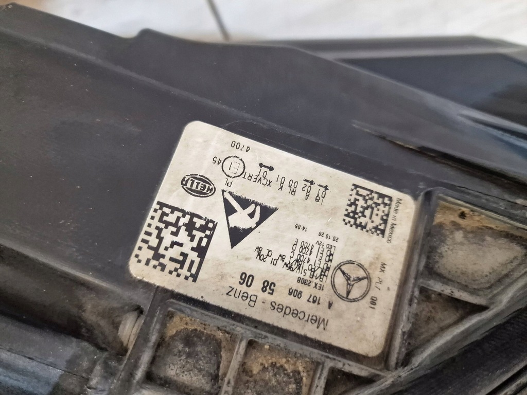 фото №6, Mercedes gle w167 multibeam лампа правая