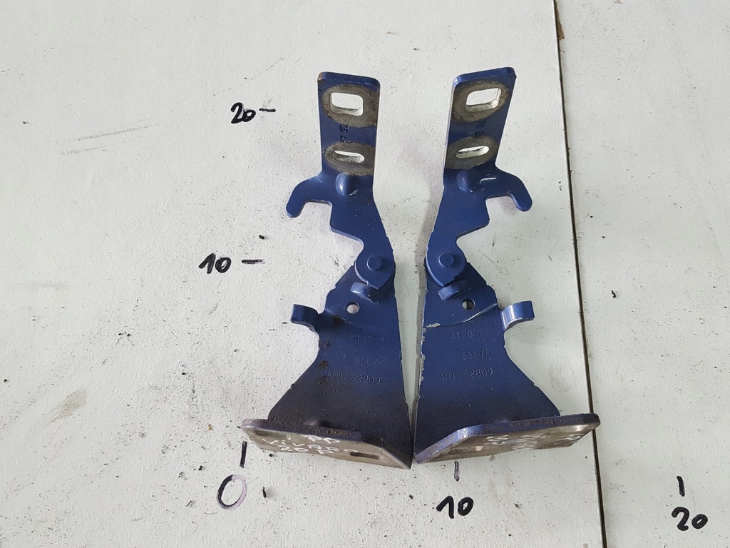 фото №1, Opel vivaro ii 01-14r trafic петлі капот комплект 20p