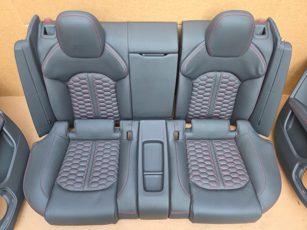 фото №11, Audi rs7 s7 a7 c7 4g lift сиденья заднее сиденье обшивки подлокотник exclusive nowe