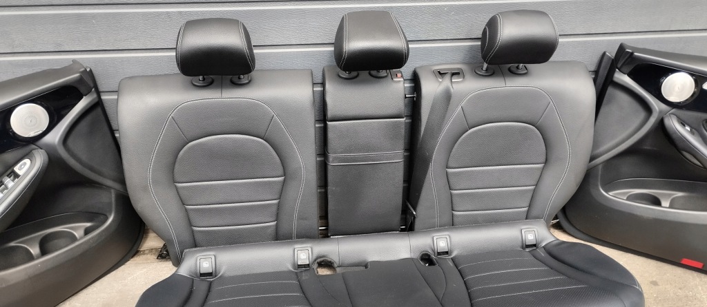 фото №6, Сидіння заднє сидіння mercedes glc suv x253 w253 комплект eu підігрів шкіра