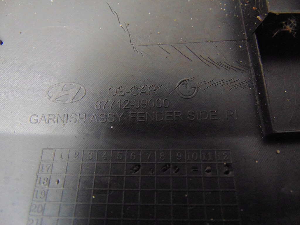 фото №14, Молдинг накладка крила правий перед hyundai kona 87712-j9000