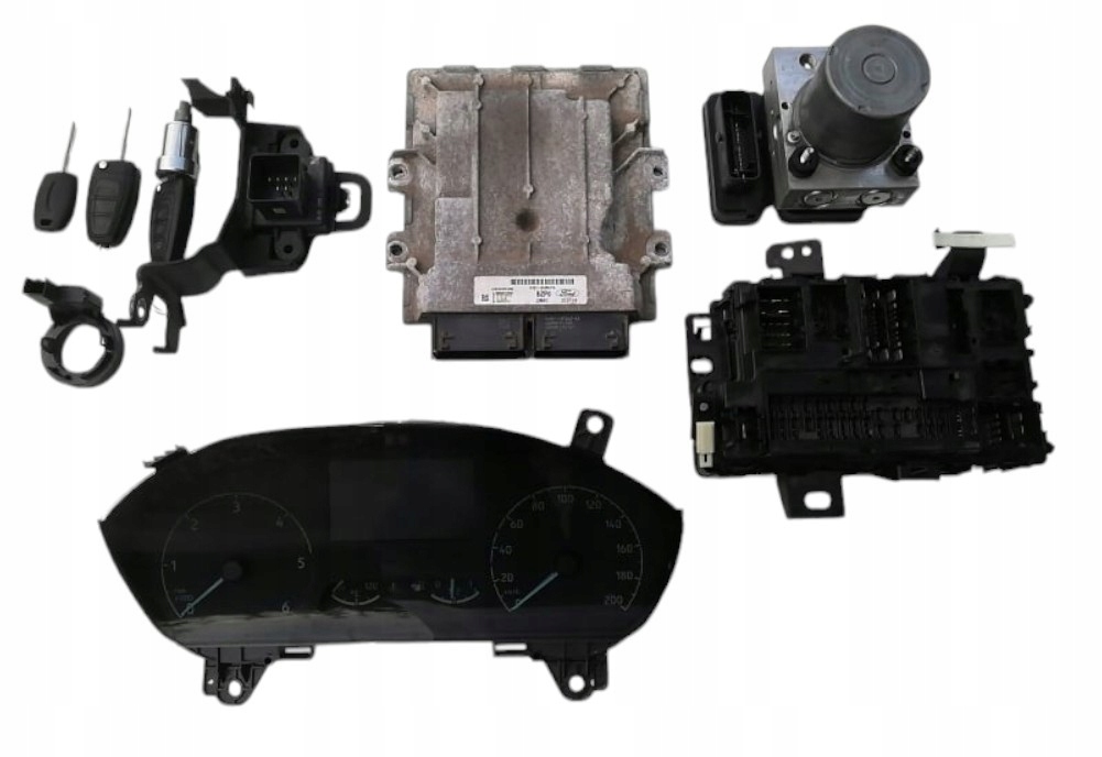 фото №1, Бортовой компьютер+ bsm+abs+stacyjka ford transit mk8 2.0 tdci 2019---
