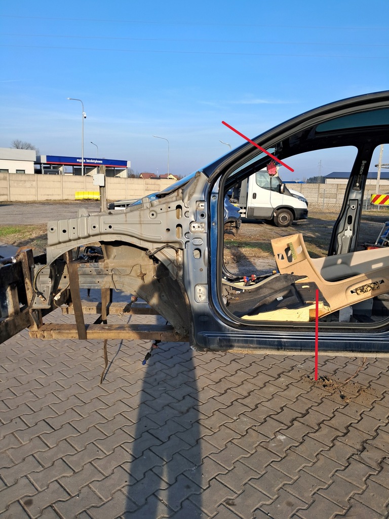 фото №8, Четверть лонжерон левый перед nissan qashqai j10 +2