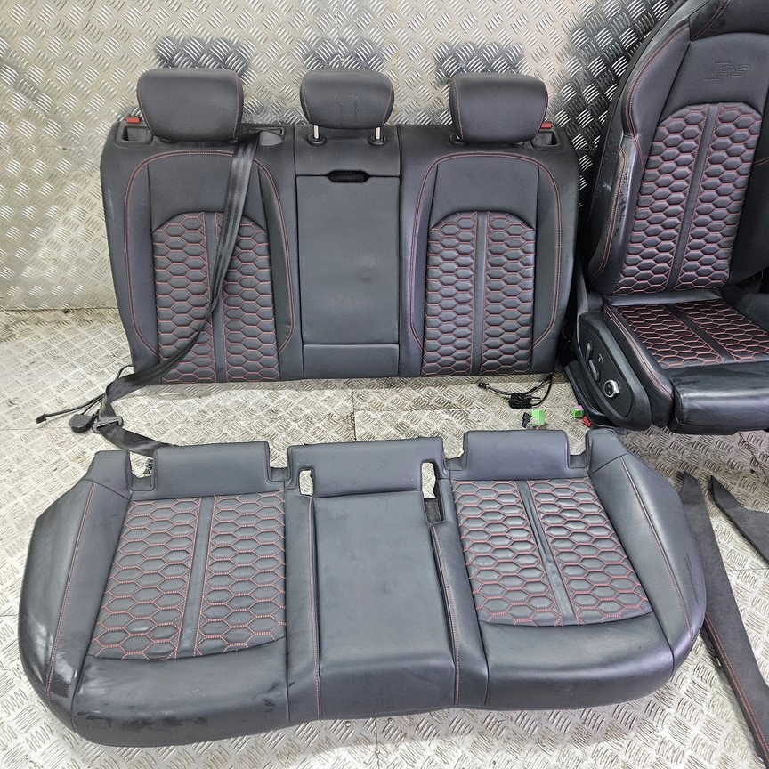 фото №12, Сиденья заднее сиденье сиденья салон audi a4 s4 rs4 b9 8w кожа массаж