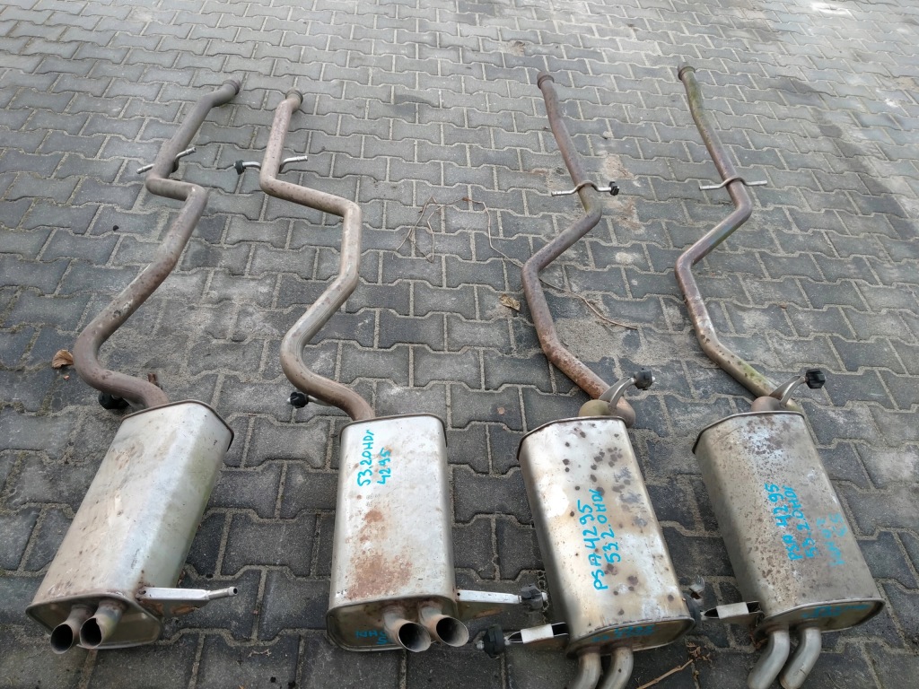 фото №1, Citroen c5 iii x7 гасник труба 2.0 hdi psa 4295