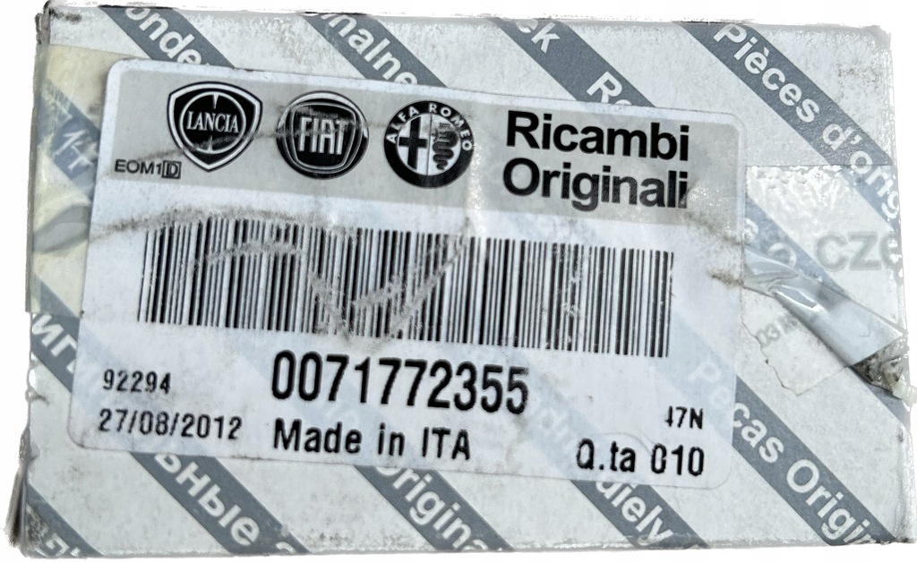 фото №3, Лампочка освещение osram fiat ulysse r10w nowa оригинальный номер