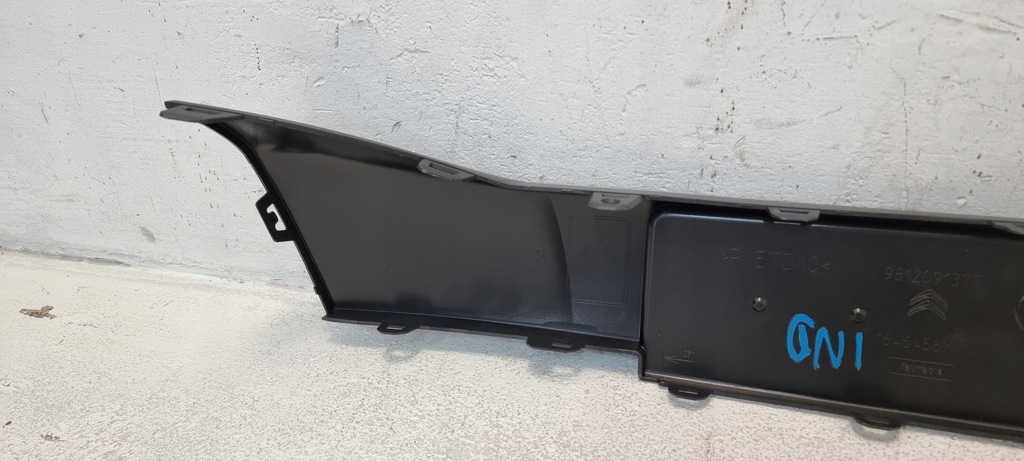 фото №12, Молдинг решітка бампера перед citroen ds4 lift 15-18