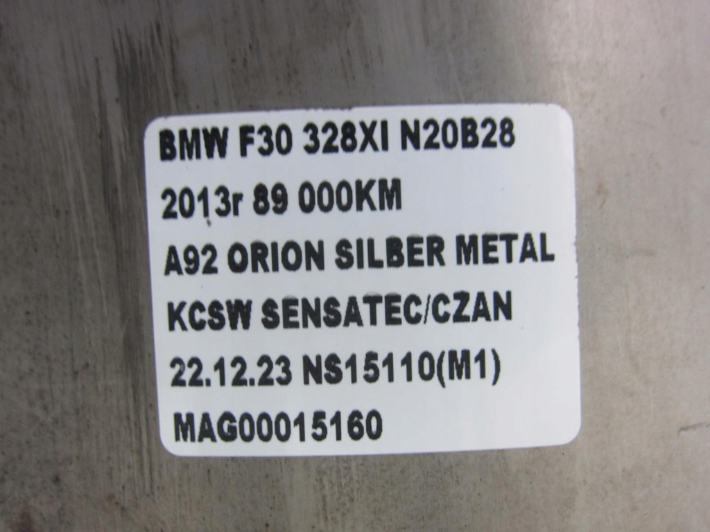 фото №12, Bmw 3 f30 f36 328i n20 n26 выхлоп гаситель конечный катализатор 18307621868