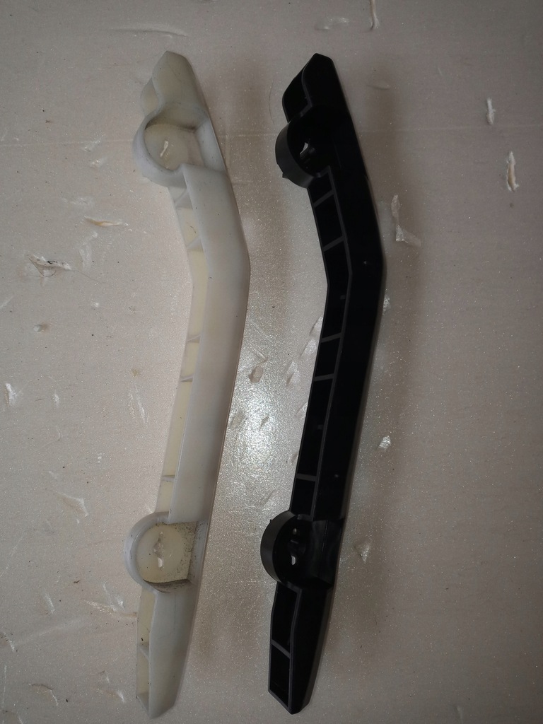 фото №1, Nissan leaf направляющая бампера левый перед кронштейн оригинал