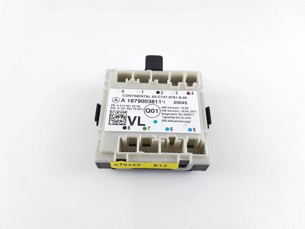 фото №1, Mercedes sprinter w907 модуль блок керування двері a1679003811