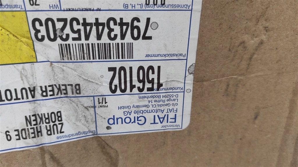 фото №7, Рейка рульова трансмісія jeep renegade fiat 500x