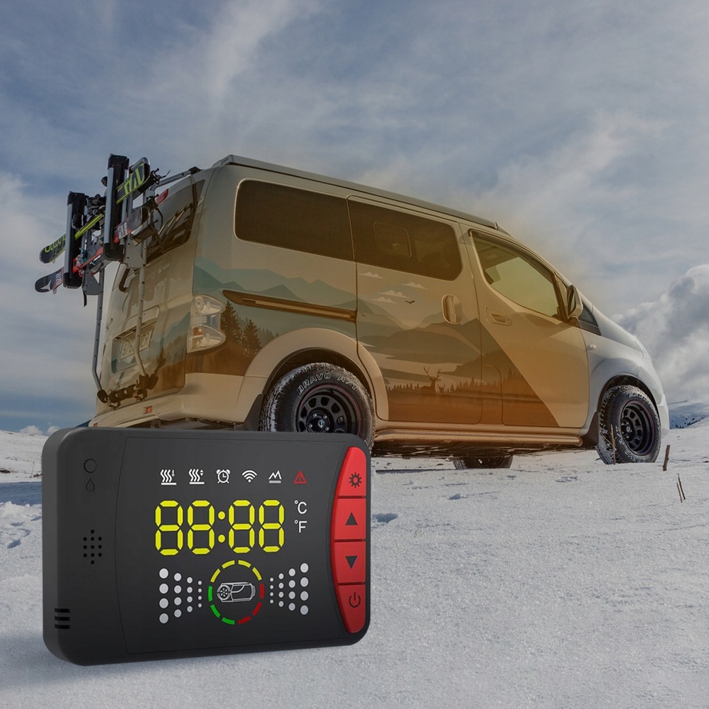 фото №11, Обігрівач стояночний обігрівач масляна 8kw webasto 12/24v bluetooth lcd