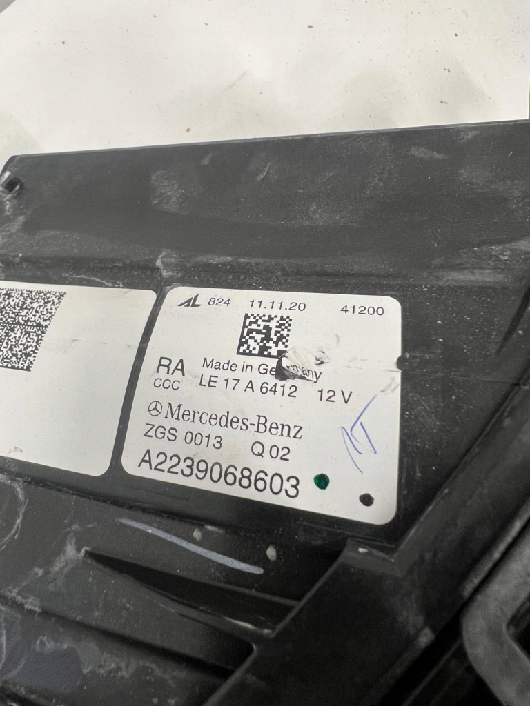 фото №15, Mercedes s w223 лампа передняя multibeam led левая/правая a2239068603