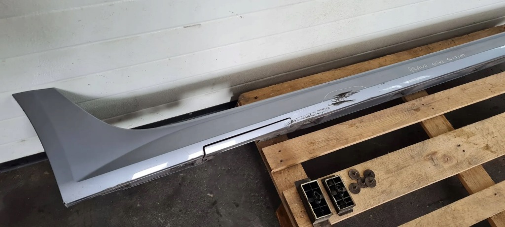 фото №13, S6 c7 4g a6 lift молдинг накладка поріг права правий sline lx7p 4g0853856r