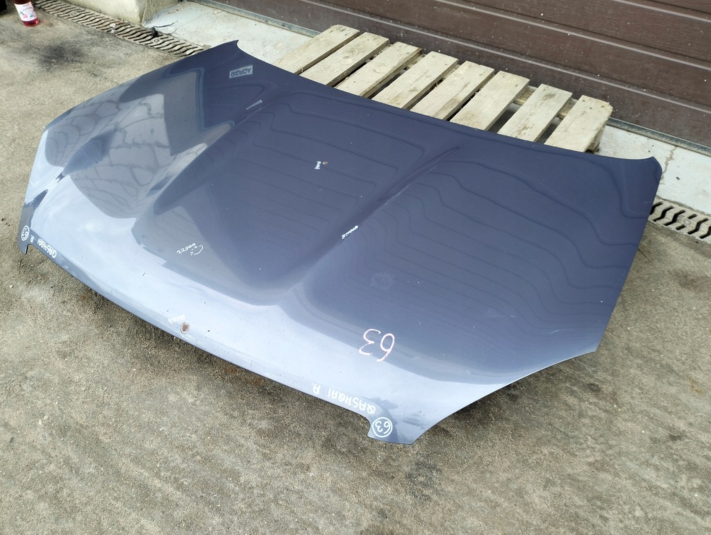 фото №11, Капот nissan qashqai i j10 + 2 2006-2009 оригинал b52 g