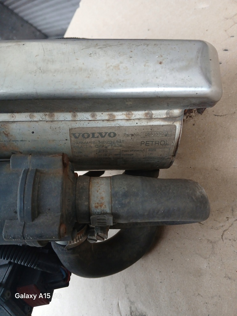 фото №12, Webasto обігрівач стояночний оригінал volvo v70 ii бензин