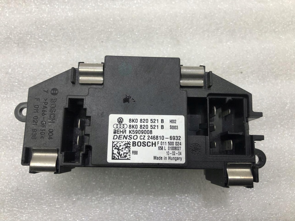 фото №6, Резистор резистор audi a5 8t 8k0820521b