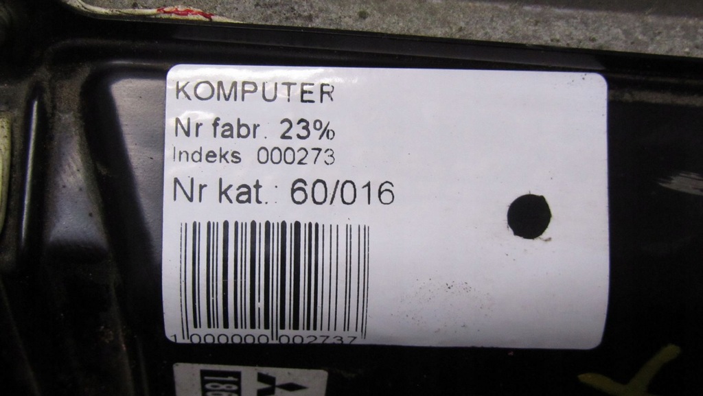 фото №5, Mitsubishi asx 2.2 блок управления двигателя 1860c341