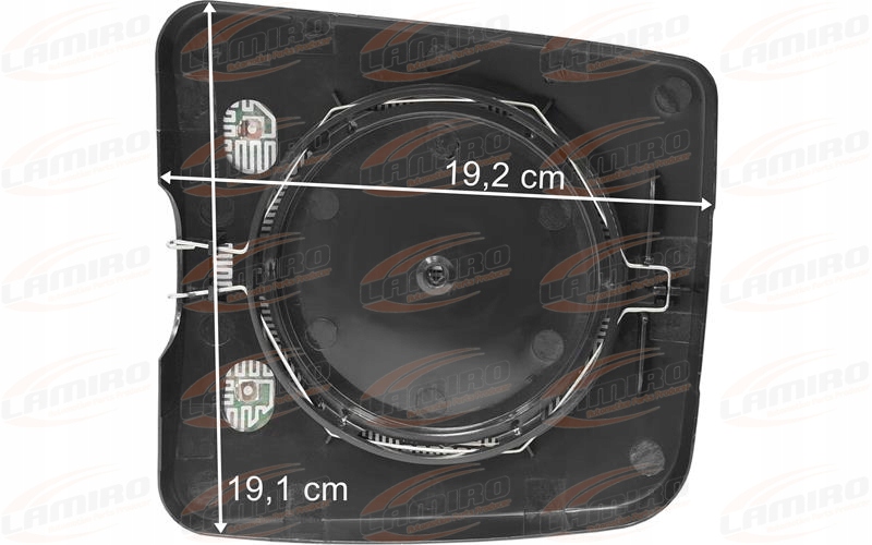 фото №2, Mercedes actros mp3 вкладыш зеркала левый pannorama