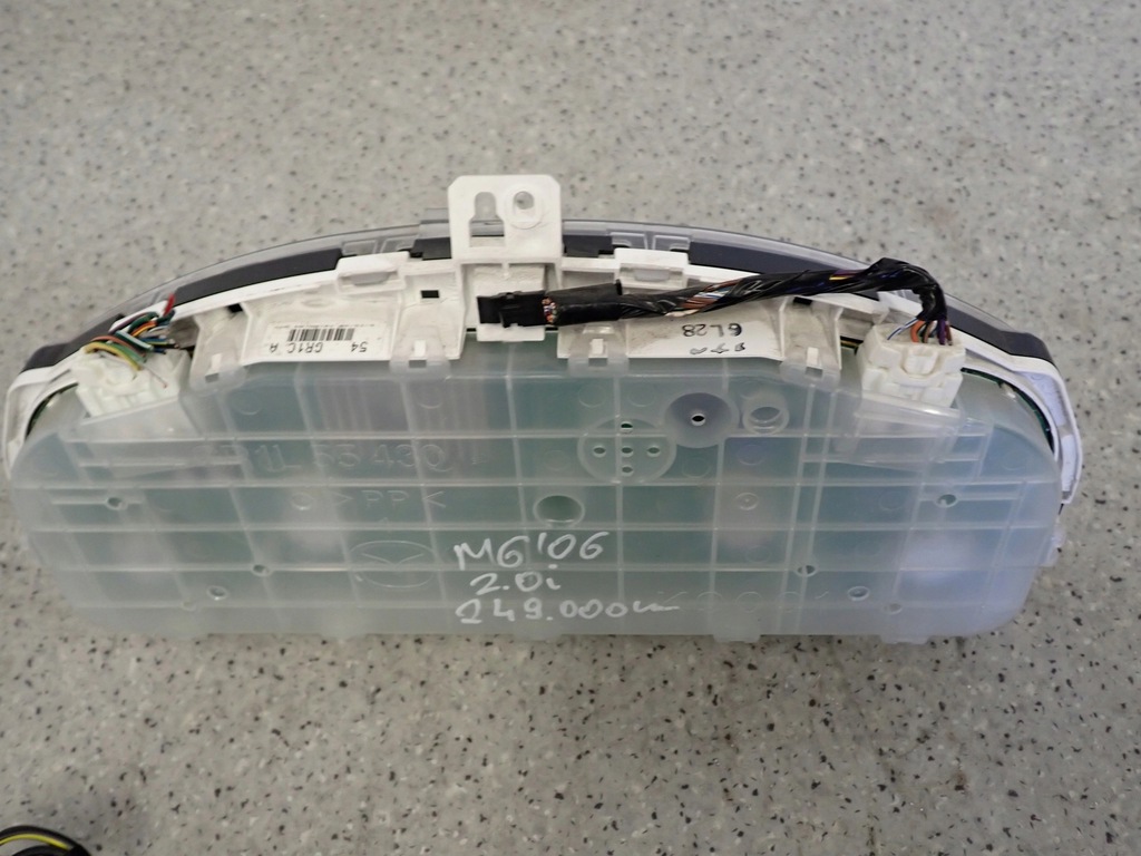 фото №11, Mazda 6 mazda6 gg 05-07 2.0i набор стартовый бортовой компьютер замок зажигания