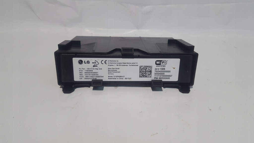 фото №1, Opel crossland x блок управления модуль wifi 9825393680