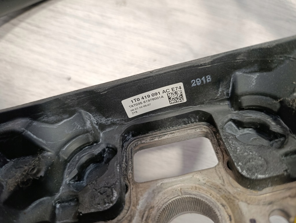 фото №9, Vw tiguan i 5n воздуховод кожа мультифункция 1t0419091ac