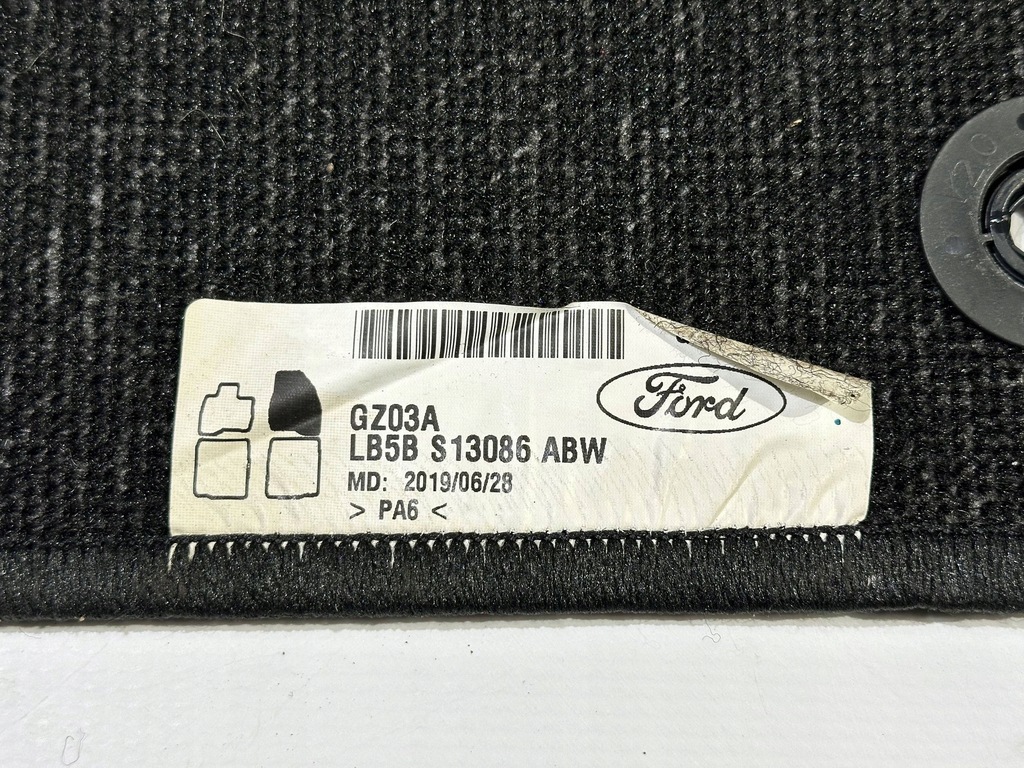 фото №10, Коврик коврики перед передние велюровые ford explorer 2020+