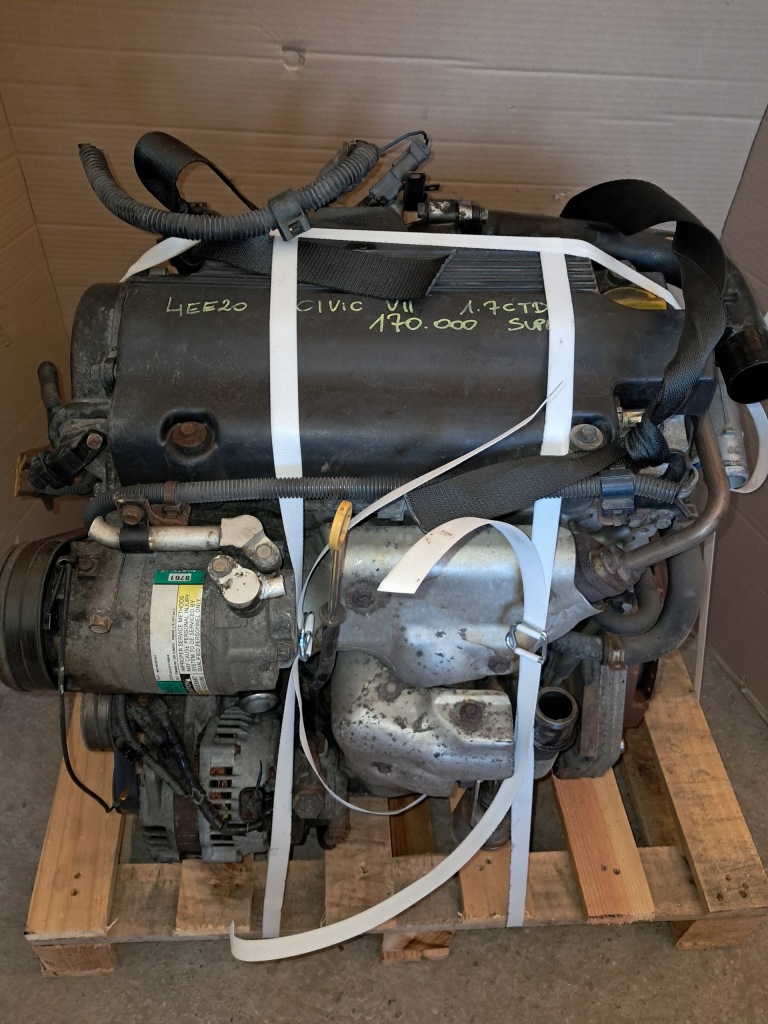 фото №1, Двигун 1.7ctdi 4ee2 kompletny honda civic vii rok pewny do монтажу film